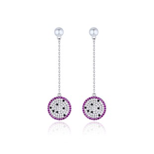 网红少女火龙果吊坠耳环耳坠 轻奢耳钉 Glam Ever缤纷水果系列日式