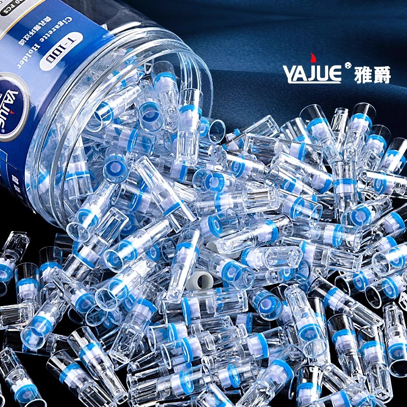 雅爵烟嘴过滤器正品一次性香烟过滤嘴焦油粗中细支抽烟吸烟嘴男士