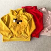 120 150 秋冬款 偏大 男女童装 弹力舒绒动物刺绣连帽加厚休闲卫衣