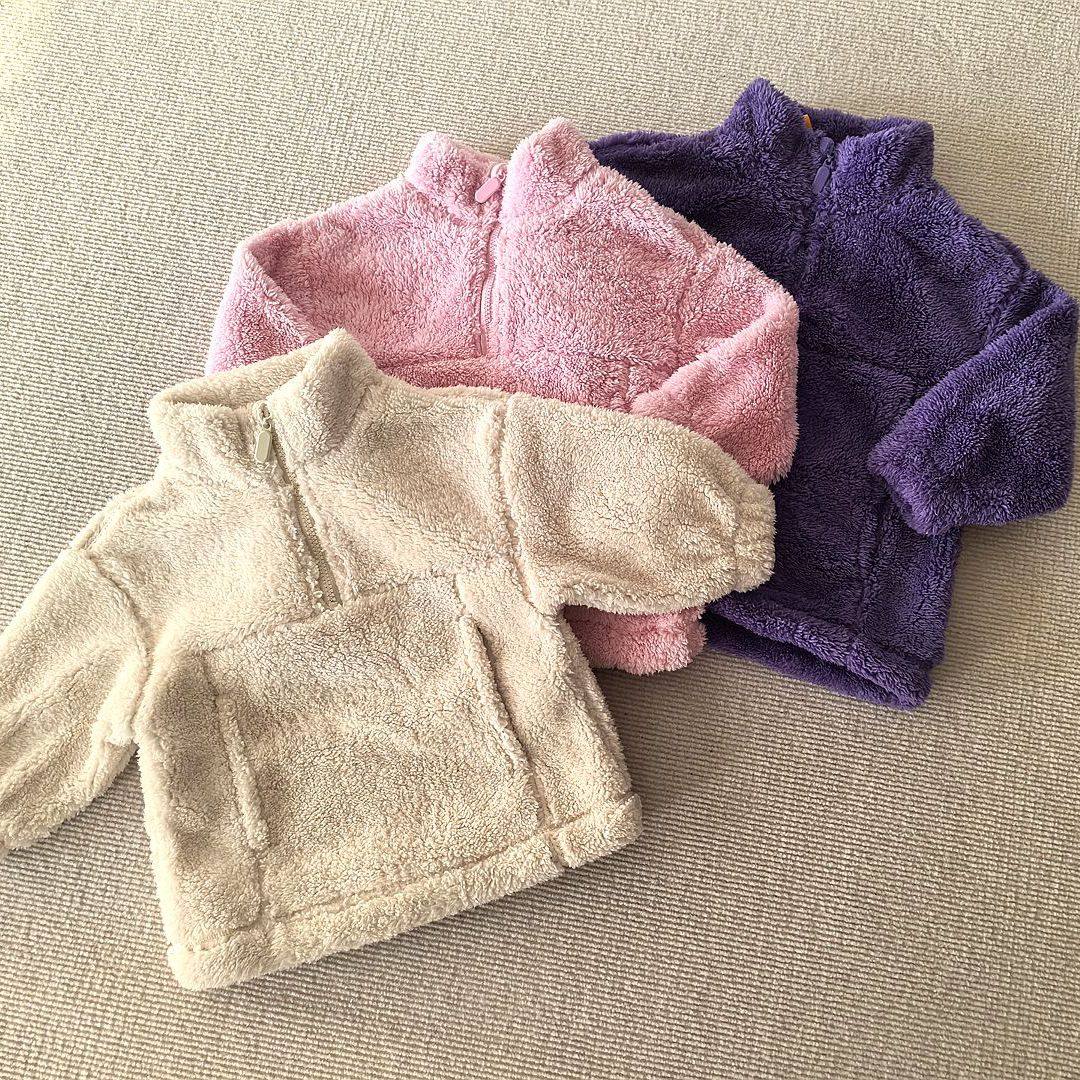 2-11岁~外贸Y单冬装男女童装 加厚羊羔绒立领半拉链保暖卫衣,童装/婴儿装/亲子装,卫衣/绒衫,淘宝优惠券,粉丝福利购,淘宝优惠卷