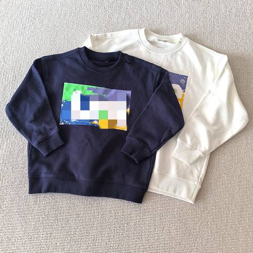 130-165码~外贸Y单春秋款男童装 毛圈休闲运动圆领卫衣