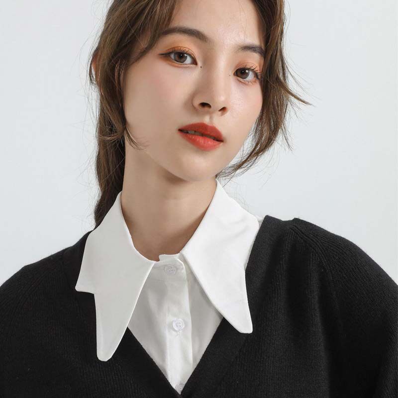 韩版涤棉娃娃领假领子