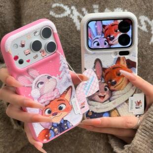 适用IPhone17promax朱迪尼克手机壳苹果17/16pro新款15/14plus情侣vivox300/200可爱荣耀magic8/7秋冬保护套