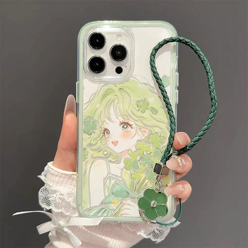 春日女孩二合一防摔手机壳