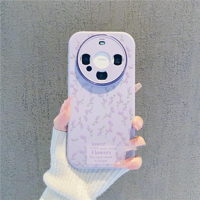 全包硅胶软壳mate60EPRO碎花韩系