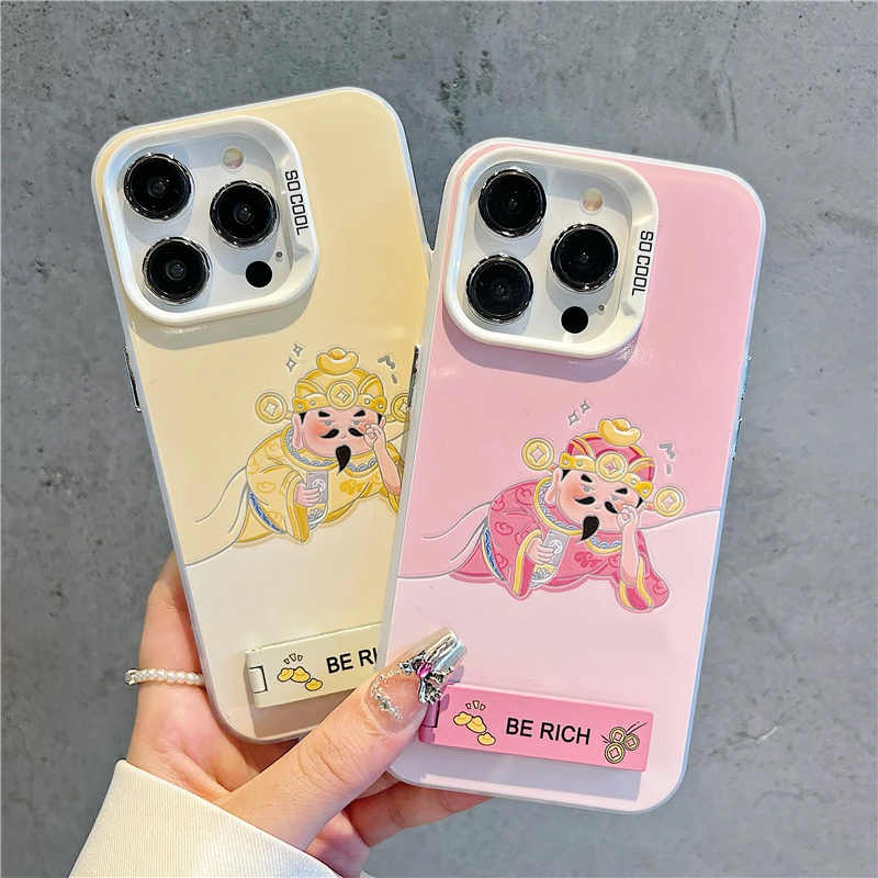 磨砂手机壳苹果17卡通可爱情侣