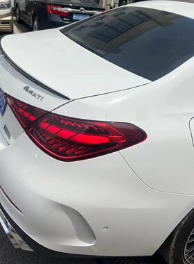 奔驰C尾翼 e顶翼cla后尾翼GLCL a200L  c200L  A后扰流装饰改装