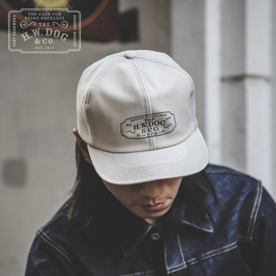 H.W.DOG TRUCKER日产复古70S平檐棒球帽卡车司机帽遮阳男女hwdog