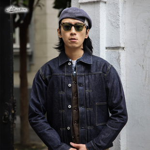 夹克咔叽外套 复古多袋原色牛仔衣长袖 ATTRACTIONS LOT200日产美式