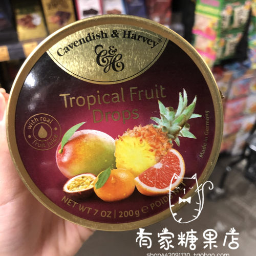 铁盒装175g硬糖什锦嘉云