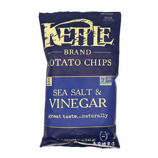 香港代购 进口KETTLE 海盐/墨西哥辣椒/芥末蜜糖味薯片零食141g