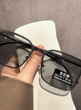偏光墨镜男大框开车专用黄片夜用