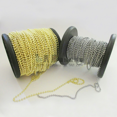 灯饰LED配件 拉线拉绳珠链开关螺口风扇灯链条拉链灯头金色卧室