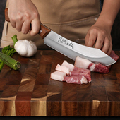 商用切肉分割刀剔骨尖刀家用猪肉屠宰专用刀剥皮刀不锈钢刀具厨房