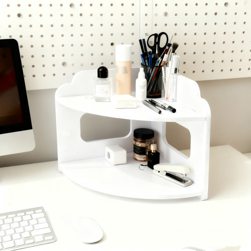 转角桌面收纳盒学生书桌文具整理