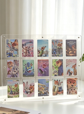 亚克力3寸拍立得小卡展示相框