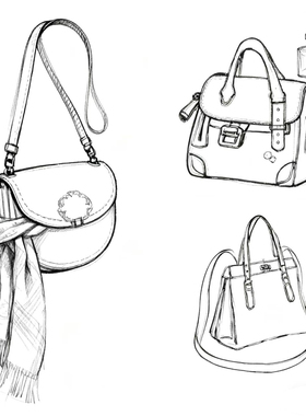 4号链接-时尚单肩女士包包适用于内胆-直播专属链接编号F01-F100