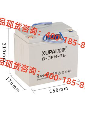 电瓶6-GFM-86旭派三四轮电动车