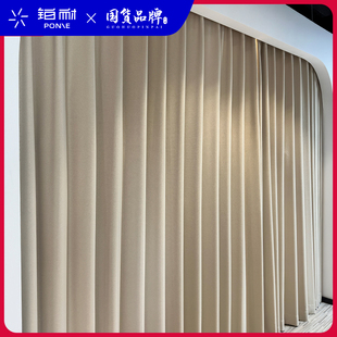 铂耐开放式衣帽间防尘帘衣柜子门帘步入式衣帽间卧室客厅隔断帘