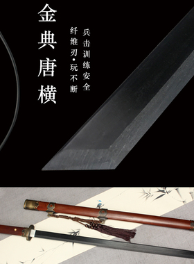 兵击训练安全唐横刀树脂对抗环首
