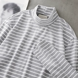 Бархатная демисезонная удерживающая тепло утепленный лонгслив, в американском стиле, высокий воротник