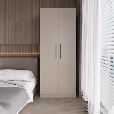 嘉羿实木衣柜小户型省空间定制