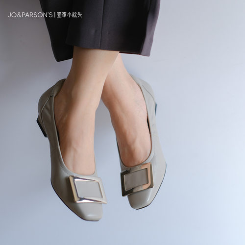 壹家通勤平底平底防磨脚女鞋