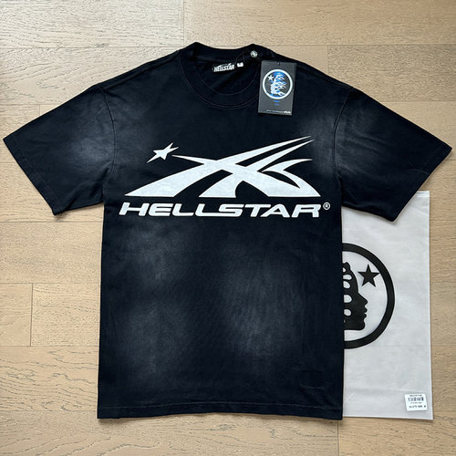 欧美高街潮牌洗水做旧短袖T恤夏