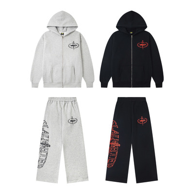 corteiz秋冬运动休闲卫衣套装潮