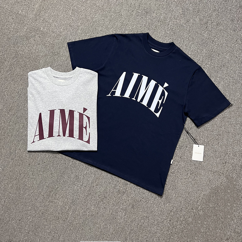 aimeleondore美潮字母短袖T恤