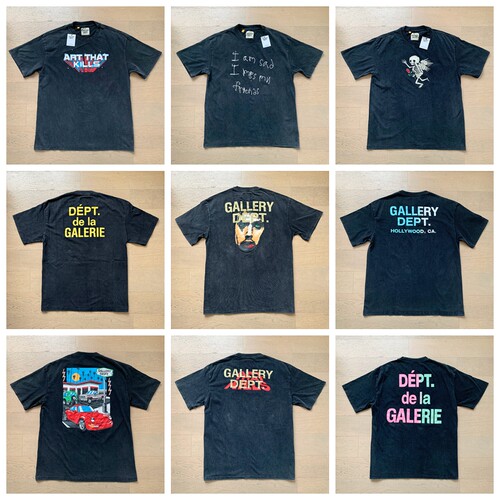 GALLERYDEPT短袖重磅纯棉T恤潮