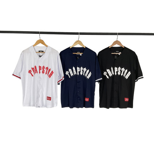 Trapstar美潮夏季棒球服短袖上衣
