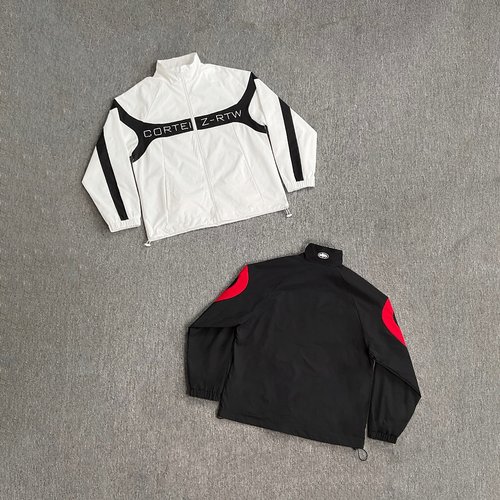 corteiz美潮撞色休闲风衣外套男