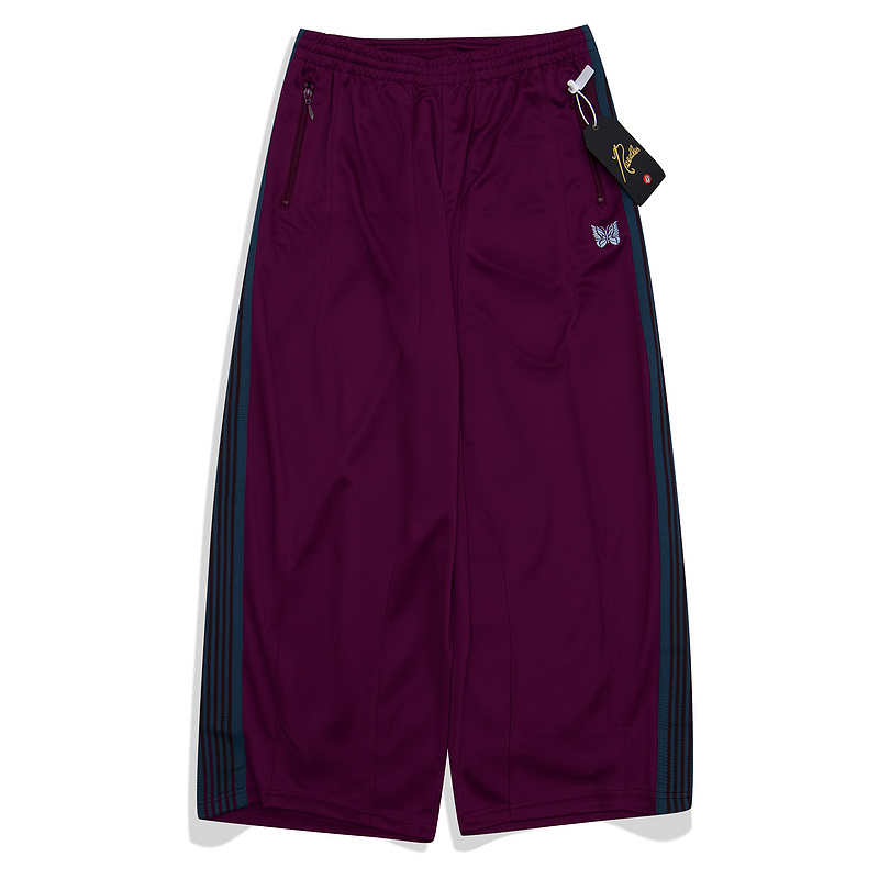 thumbnail for Needles butterfly embroidered trousers, a cult street, hip-hop, athleisure, wide-leg, straight-leg trousers
