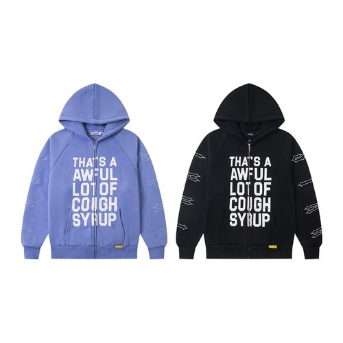 trapstar美潮高街加绒开衫卫衣男