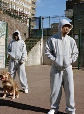 Corteiz Tracksuit Drill美潮秋冬运动休闲刺绣开衫卫衣长裤套装