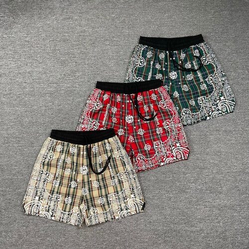 brokenplanet满印腰果花短裤潮