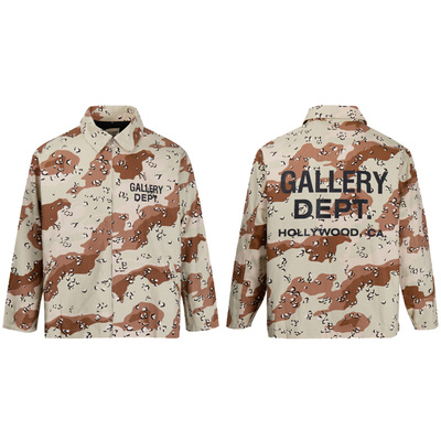 GALLERYDEPT春秋迷彩夹克外套男
