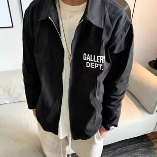 GALLERY DEPT加州限定美潮高街春秋男女宽松防风基础教练夹克外套