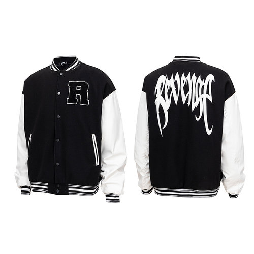 REVENGE秋冬字母LOGO刺绣棒球服