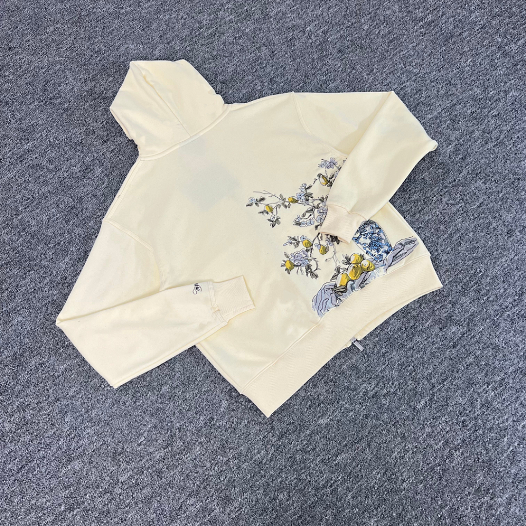 Derschutze Hoodie小众美潮时尚休闲重工刺绣抓绒开衫连帽卫衣ins,男装,卫衣,淘宝优惠券,粉丝福利购,淘宝优惠卷