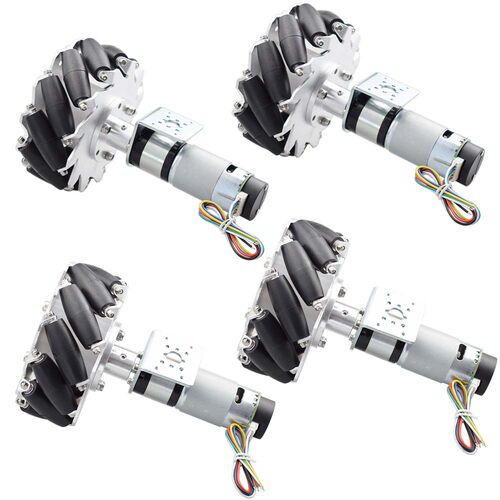 40/60kg大负载麦克纳姆轮电机套装 全向智能小车机器人DIY套件