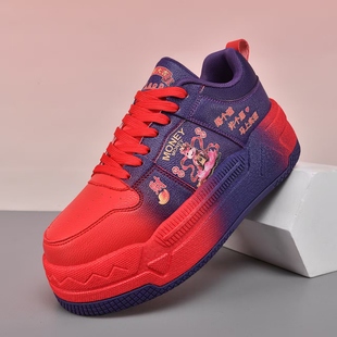 秋冬李老大大白毽踢毽专用鞋爆米花男女空调鞋透气运动跑步休闲鞋