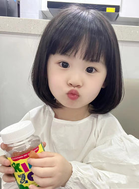 儿童女假发女孩甜美可爱真发