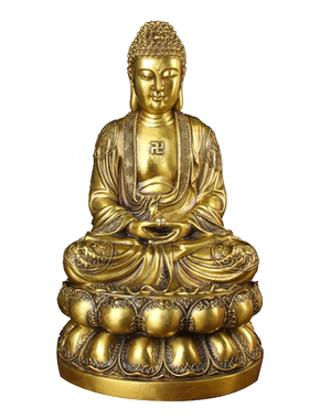 娑婆三圣地藏王观音摆件
