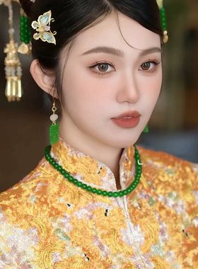 镀金百搭龙凤褂秀禾服头饰