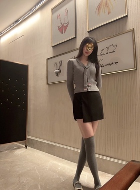 Sin boutique【入门级】高腰丝滑裙裤女2023秋冬新款打底裤子显瘦