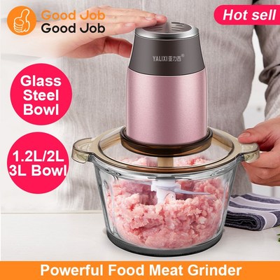meat food grinder processor mixer fruit blender maker steel