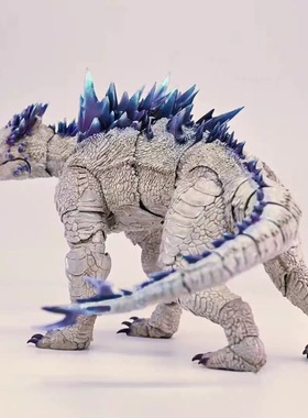 正版HIYA海雅新哥斯拉大战金刚2雪魔SHIMO可动模型手办6284摆件