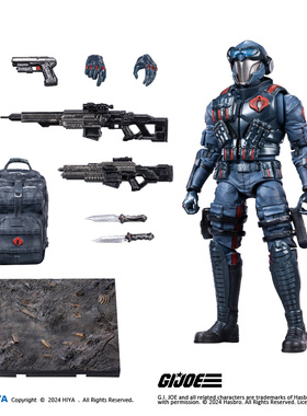 HIYA海雅 EMG0156 1/18比例 特种部队 可动兵人人偶 蛇怪